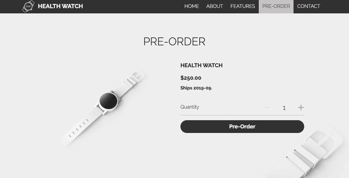null Health Watch Template: Product Development Ideas